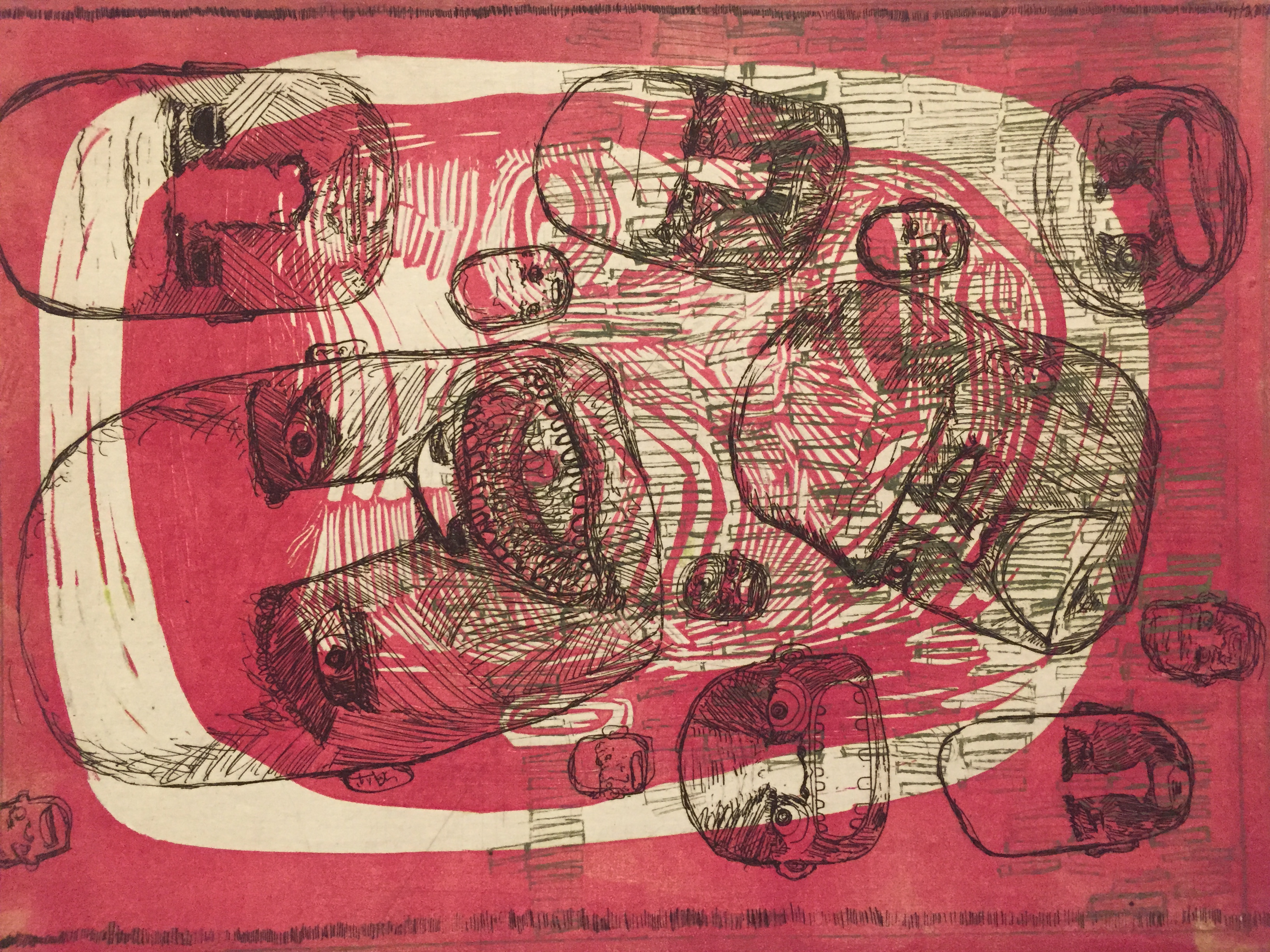 an example of brent hickman's printmaking work